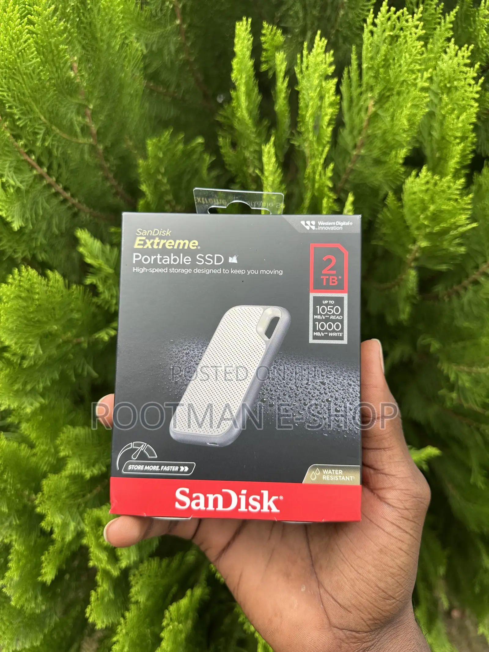 New SanDisk 2TB Extreme External Portable SSD Storage USB-C