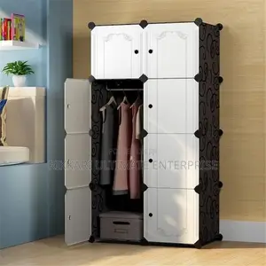 8 Cubes Plastic Wardrobe