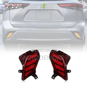 Toyota Highlander 2021 Rear Bumper Reflector Led