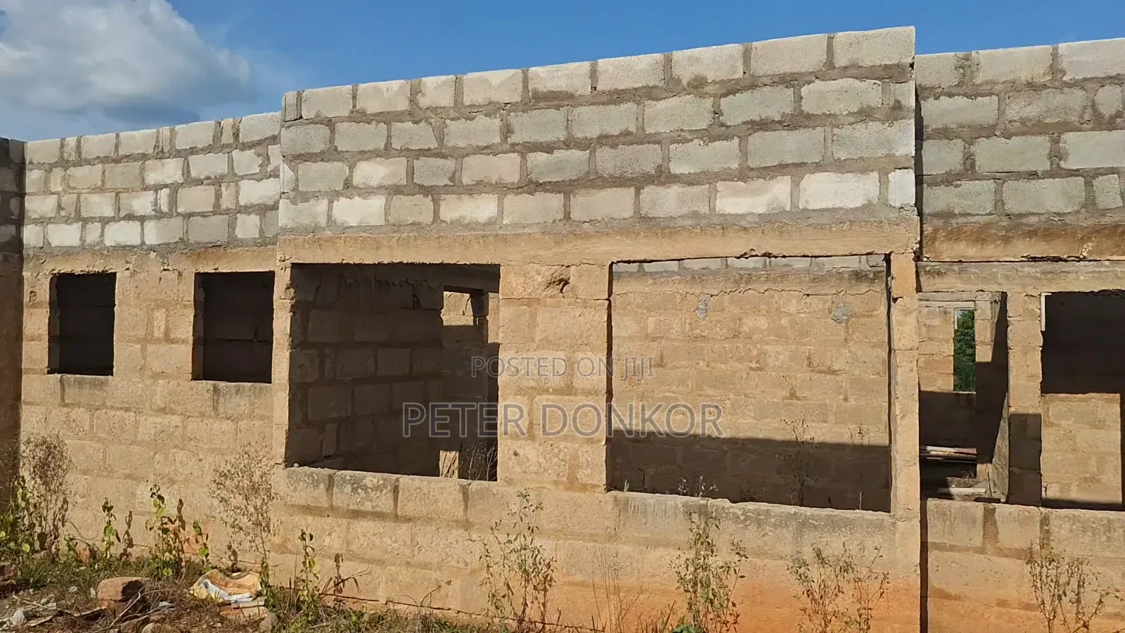 Selling a Half Plot of House at Mpasatia-Litigation Free