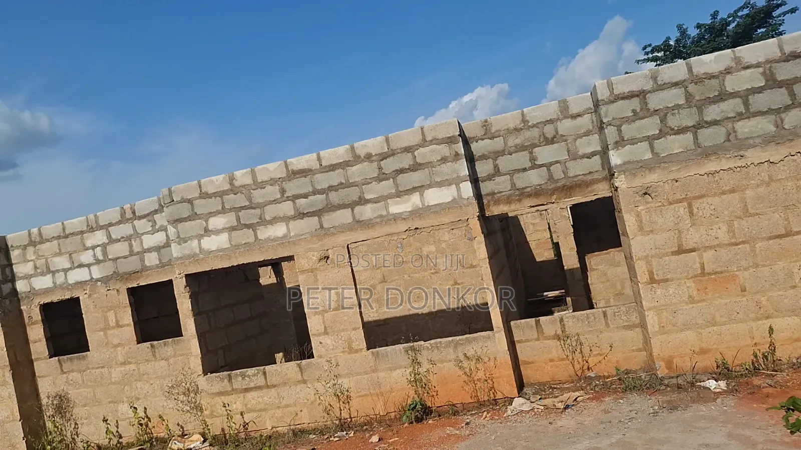 Selling a Half Plot of House at Mpasatia-Litigation Free