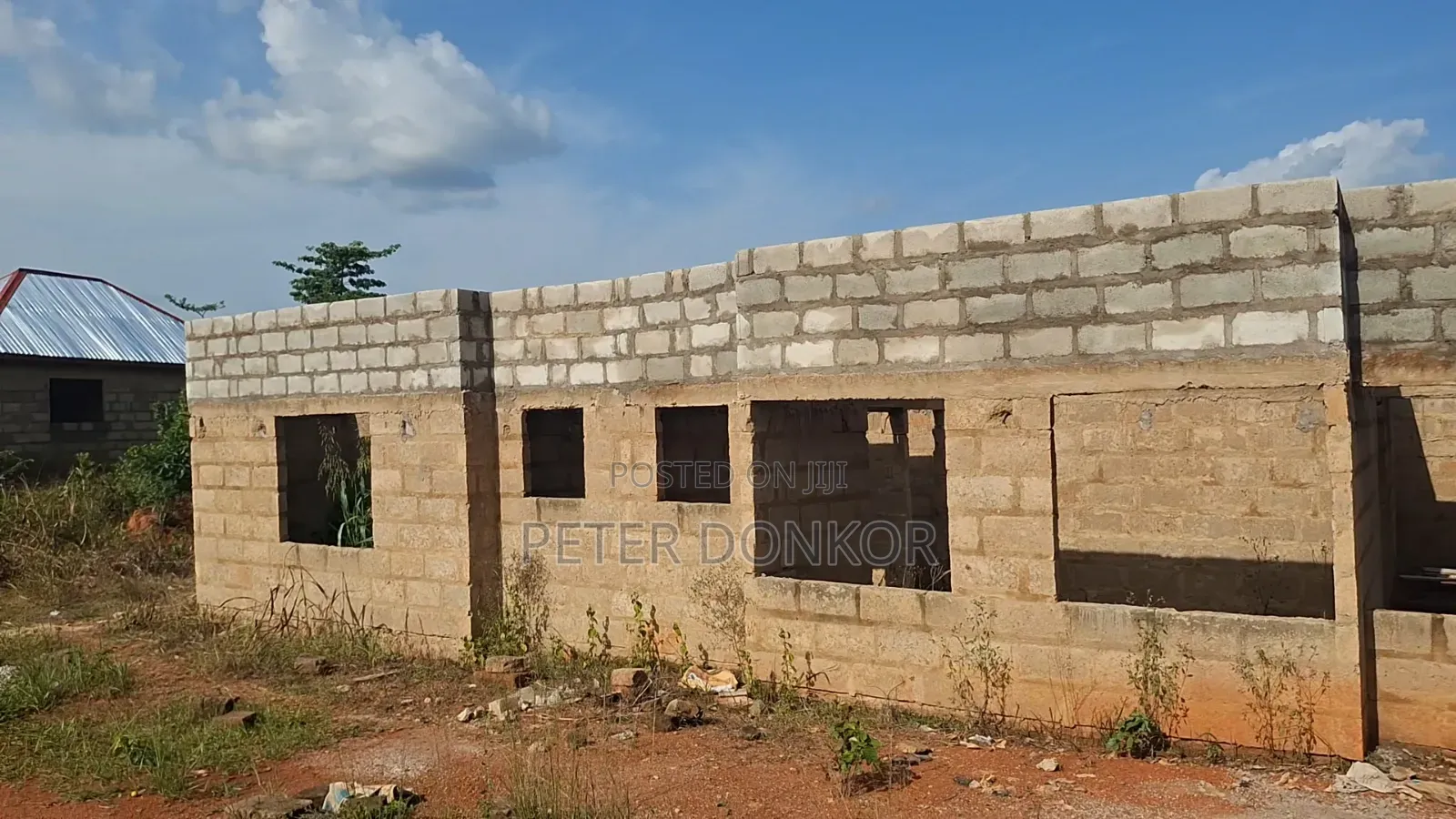 Selling a Half Plot of House at Mpasatia-Litigation Free