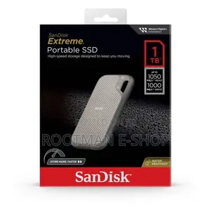 SanDisk 1TB Extreme External Portable SSD Up to 1050mb/S USB-C USB 3.2