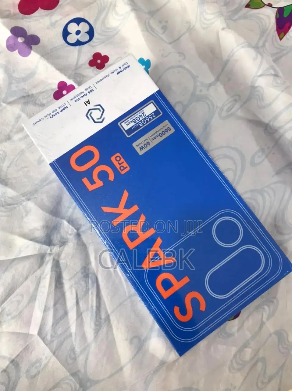 New Tecno Spark 50 Pro 256 GB Black