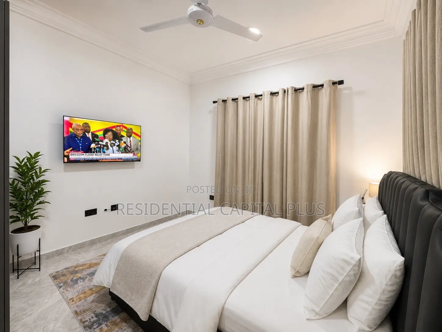 2 Bedroom Furnished for 1 Day