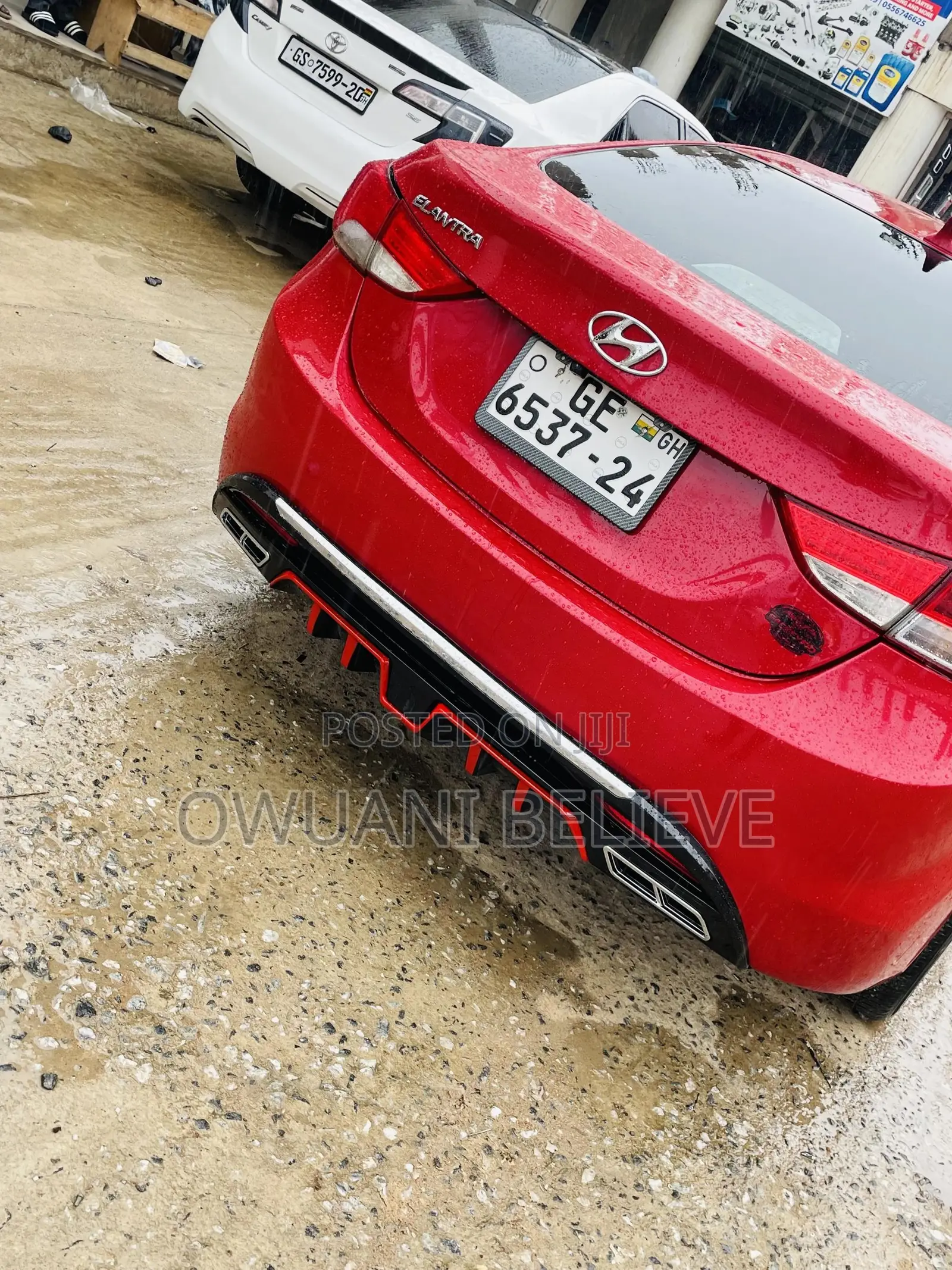 Elantra Back Bumper Diffuser
