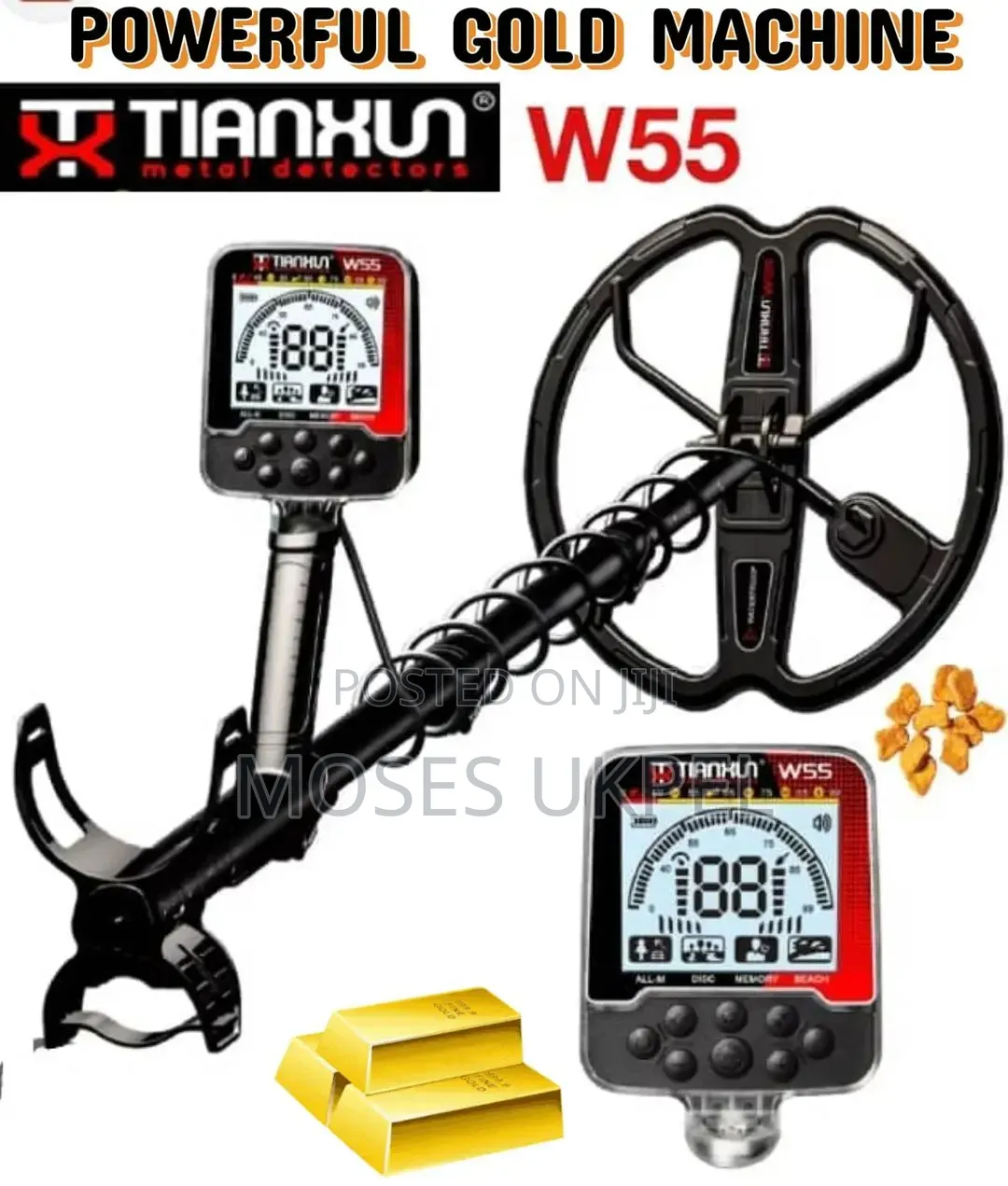 Gold Machine, Fully Waterproof Ip68