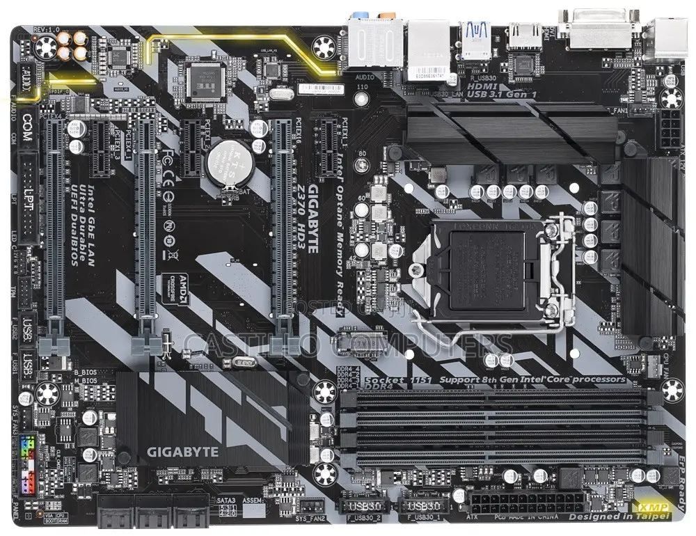 I5 8500 + Gigabyte Z370