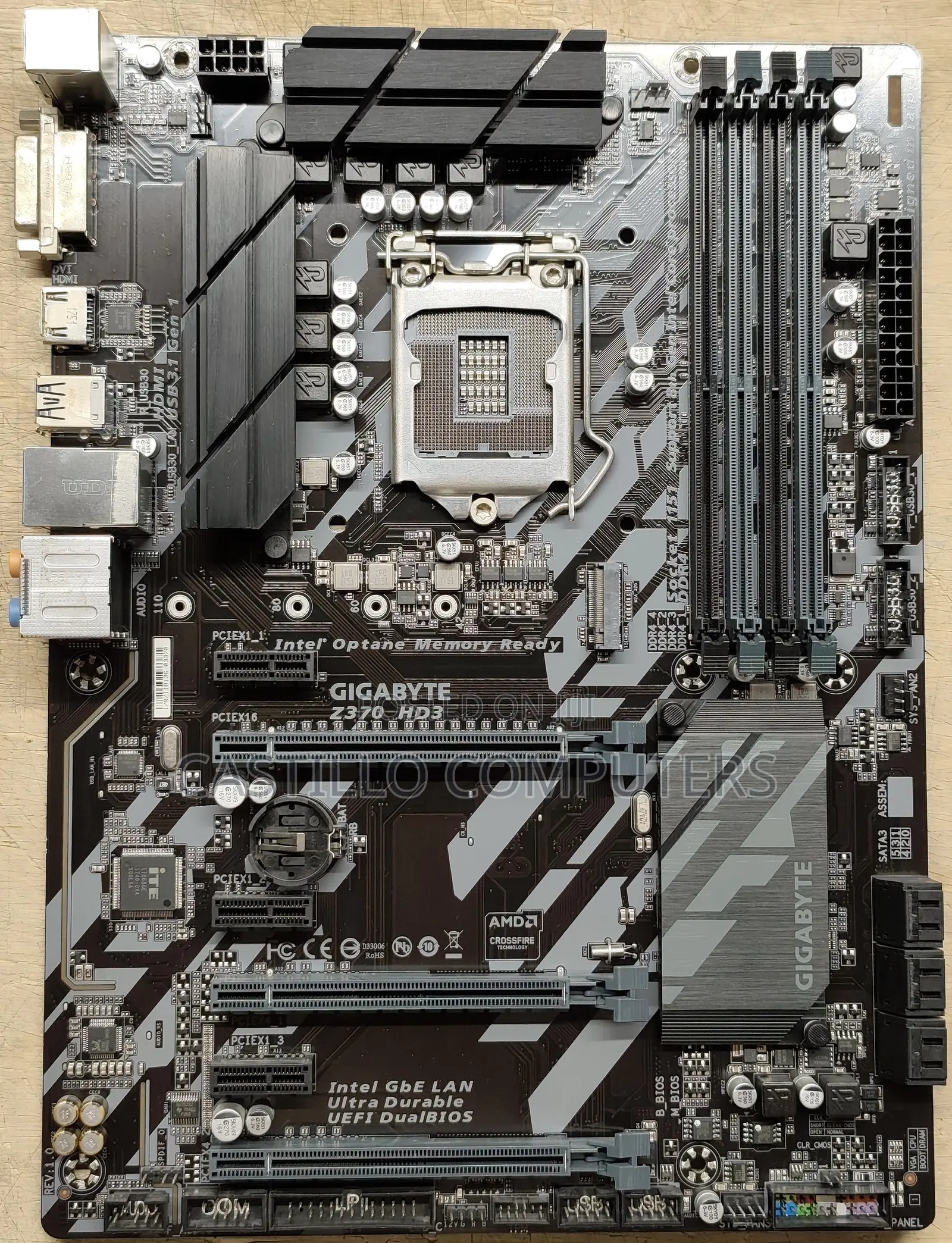 I5 8500 + Gigabyte Z370