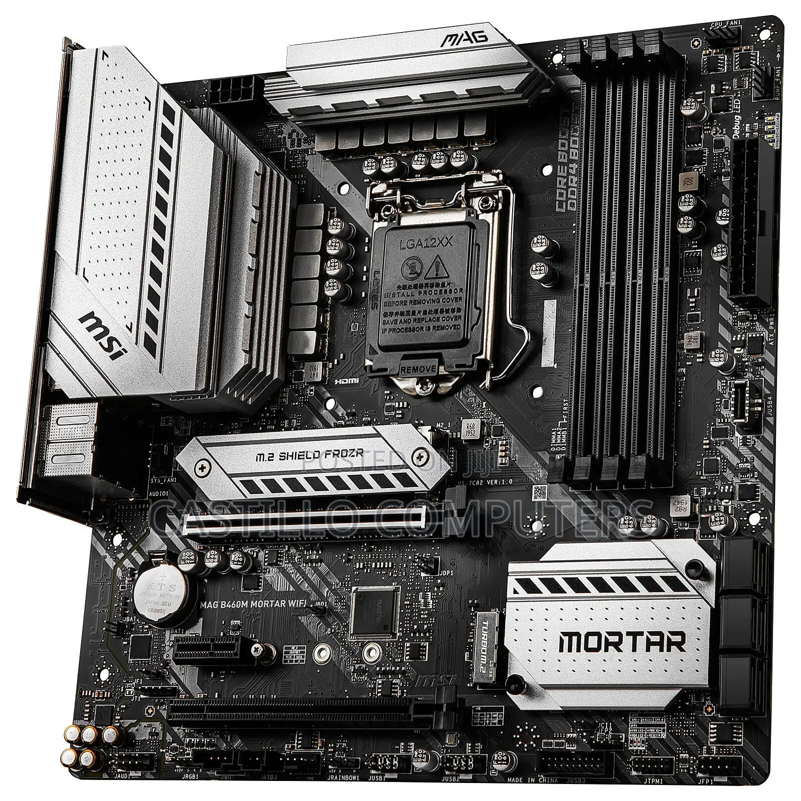MSI Mag B460M Mortar Wifi + I5 10600kf