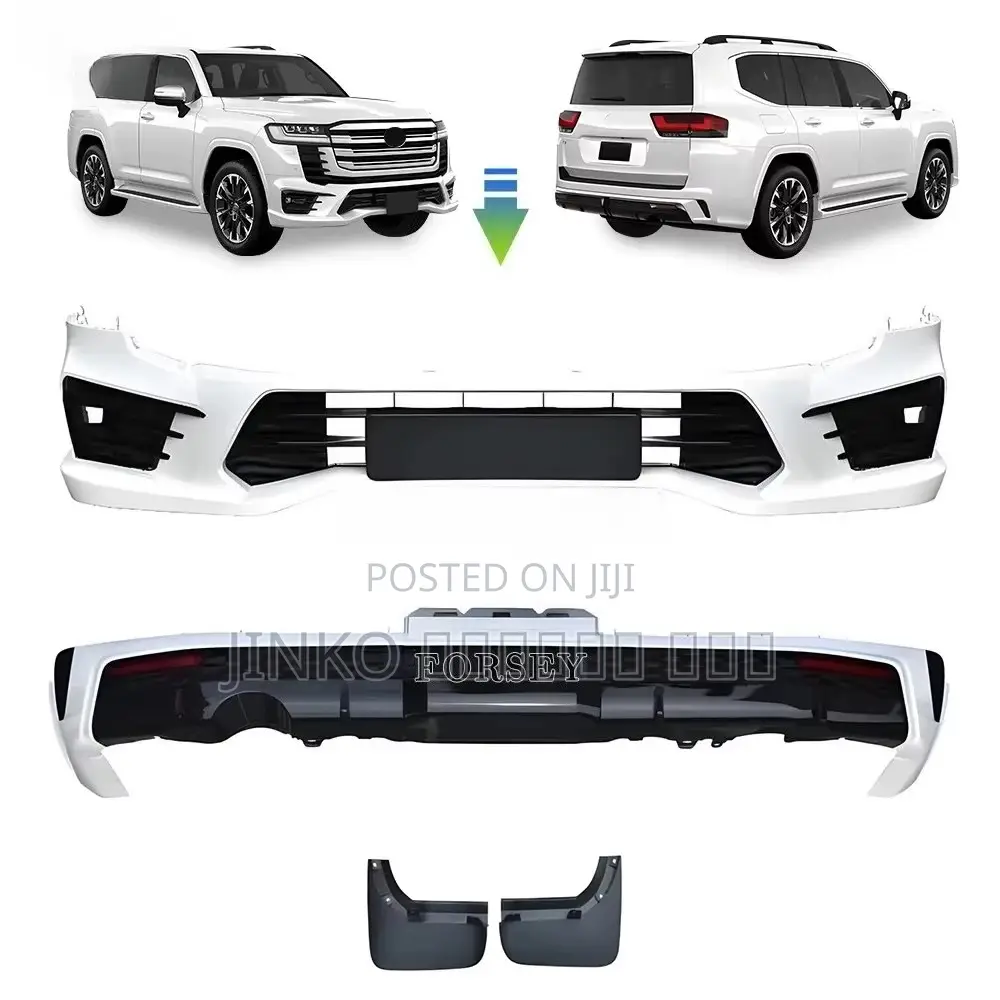 Toyota Landcruiser 300 2023-2026 Front and Back Spoiler With Exhaust
