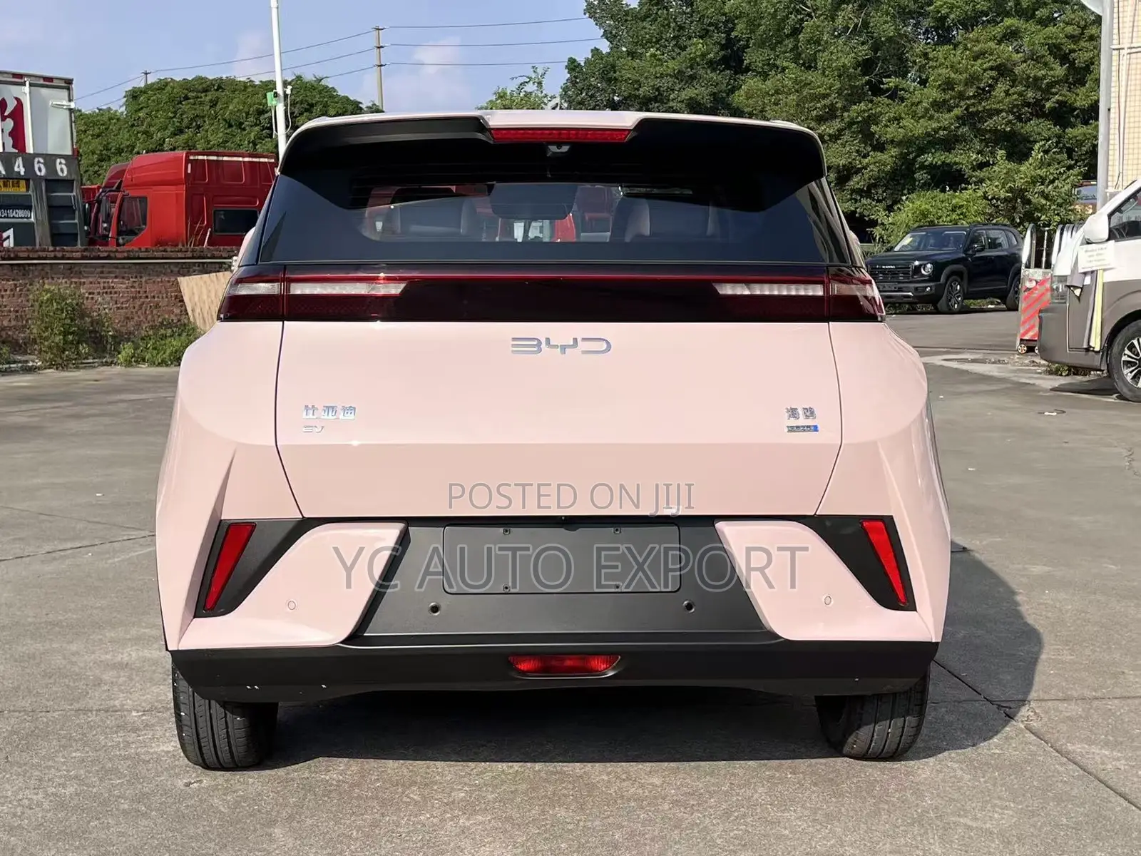 BYD Seagull 2025 Pink