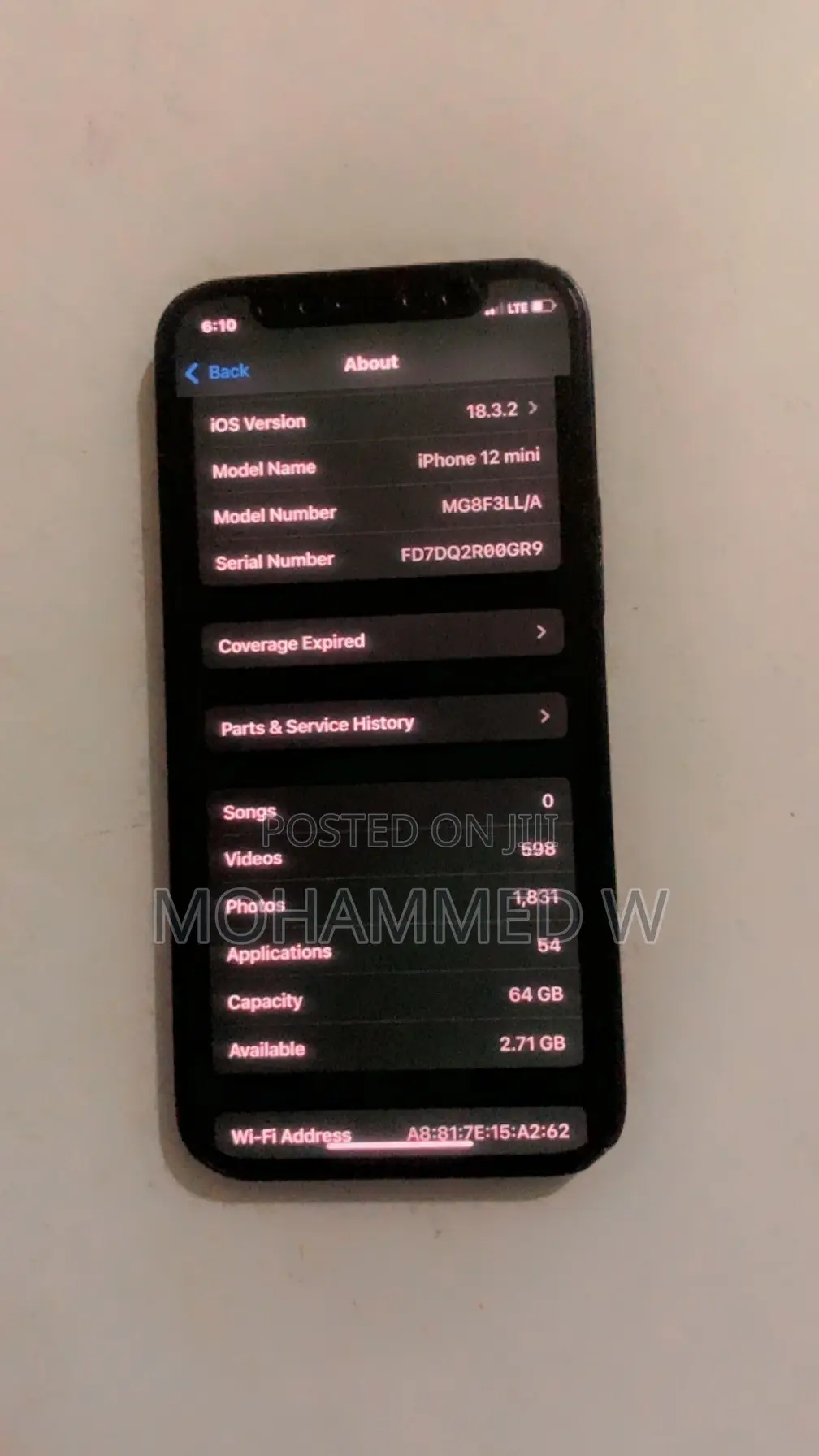 Apple iPhone 12 mini 64 GB Blue