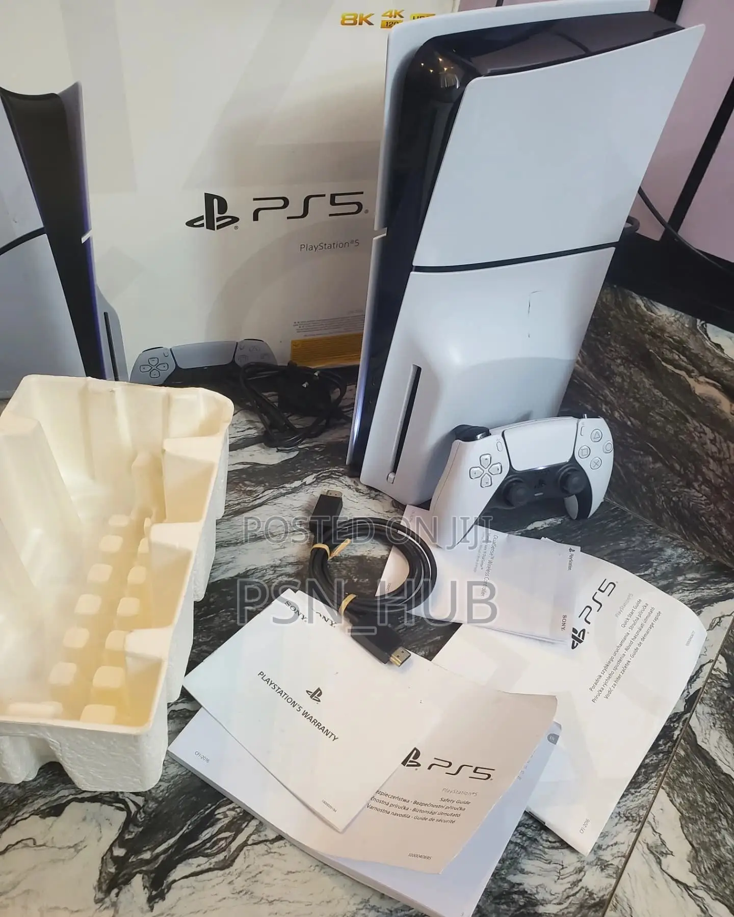 PS5 Slim New Disc Edition With 4 Games