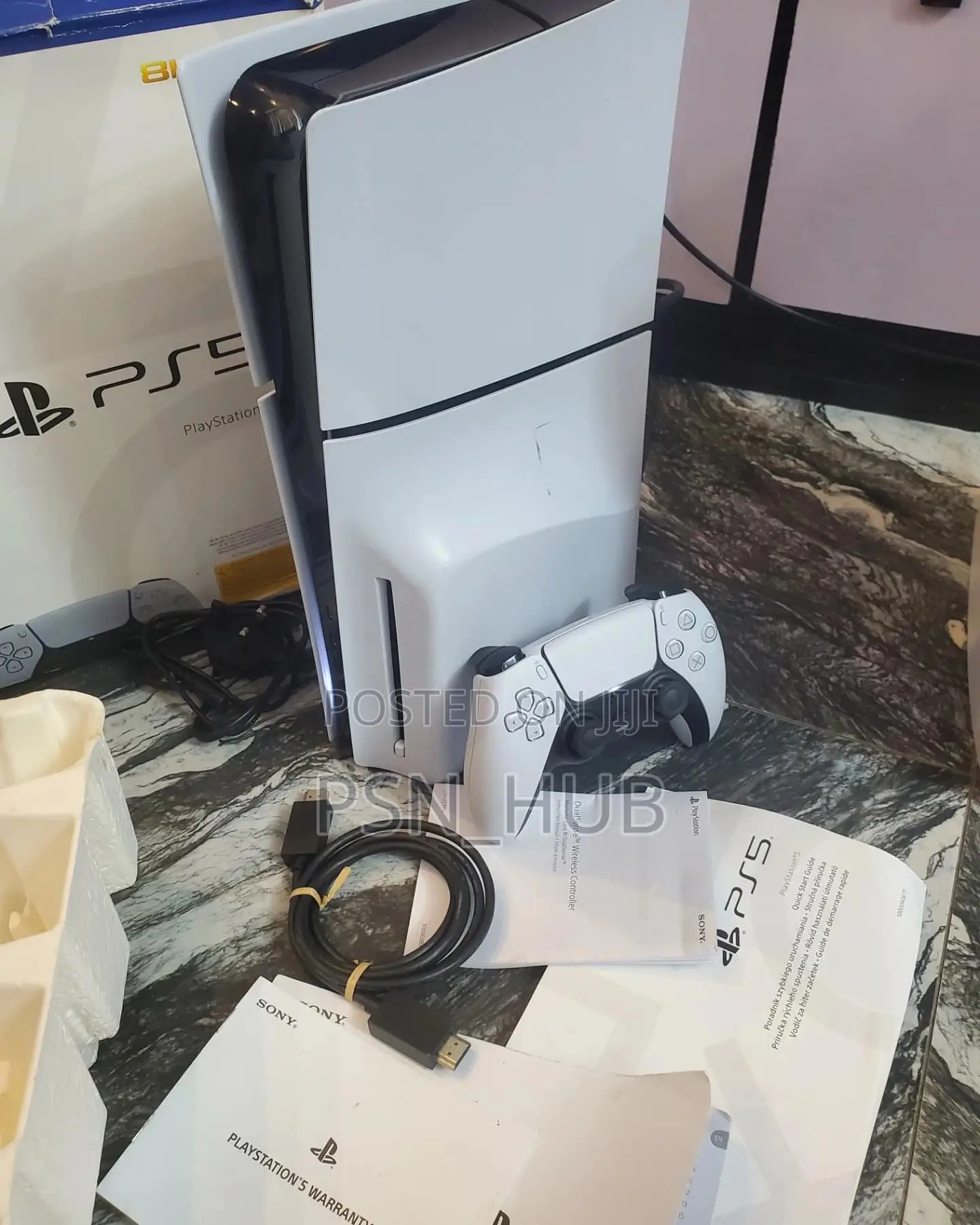 PS5 Slim New Disc Edition With 4 Games