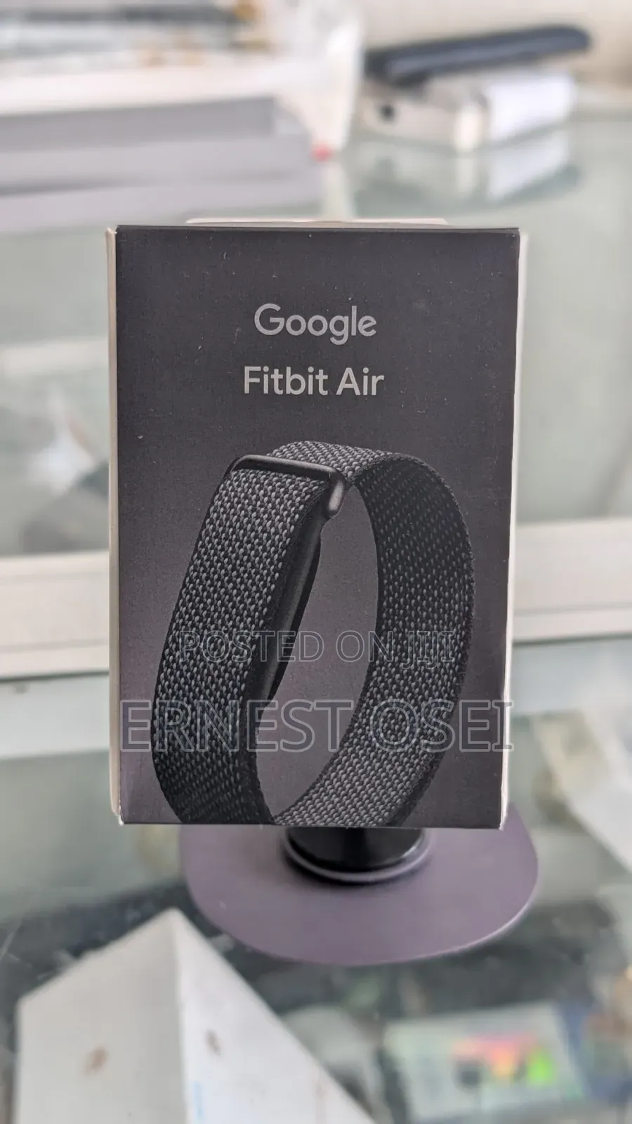 Google Fitbit Air Screens-Less Health Tracker