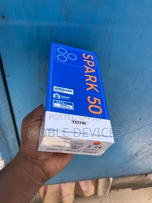 New Tecno Spark 50 128 GB Black