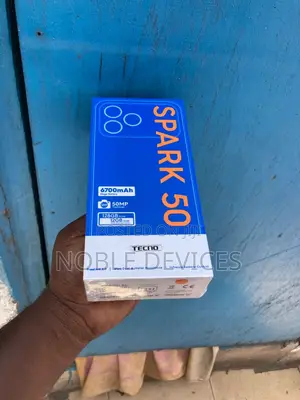New Tecno Spark 50 128 GB Black