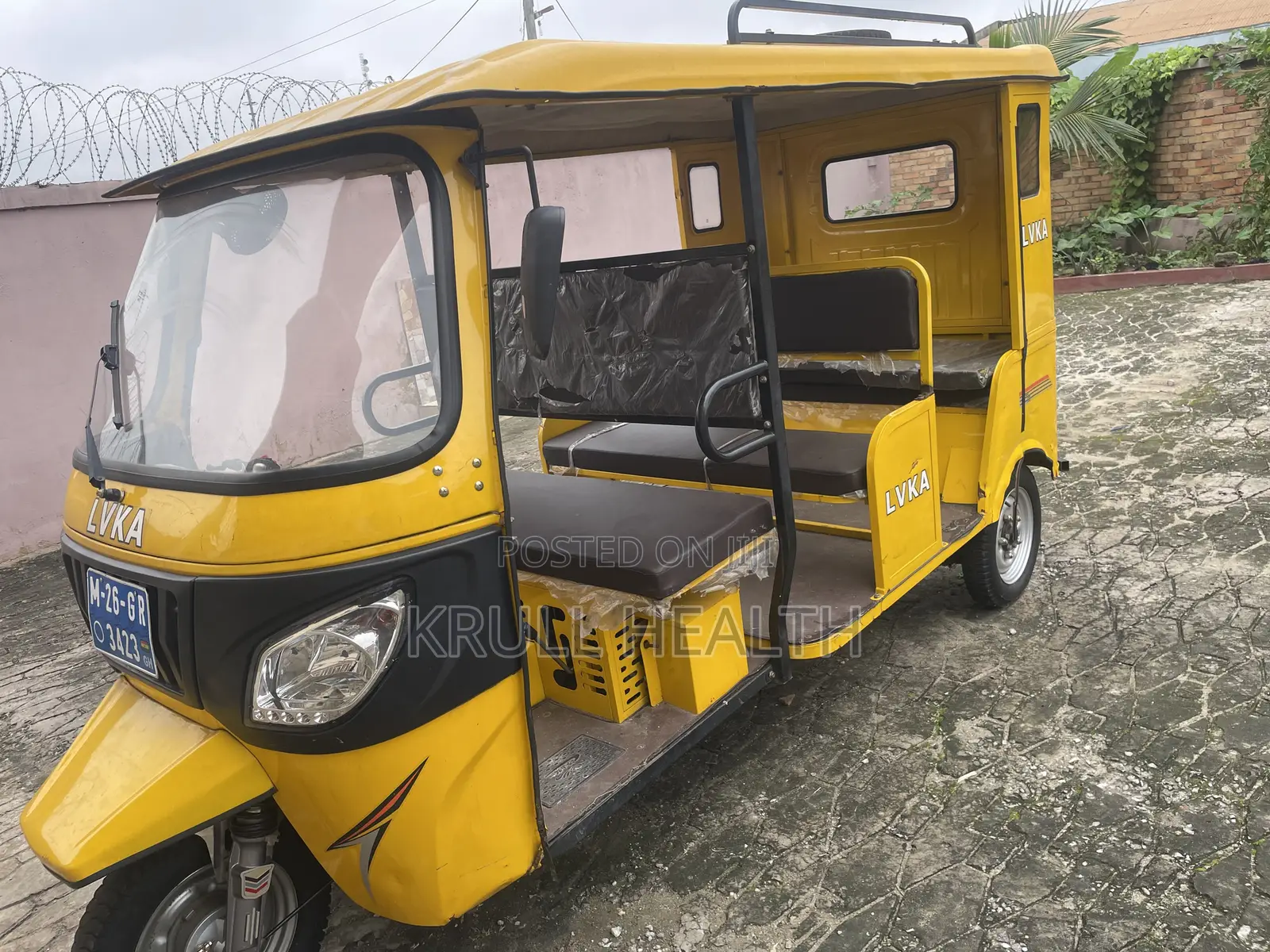 Tricycle 2026 Yellow