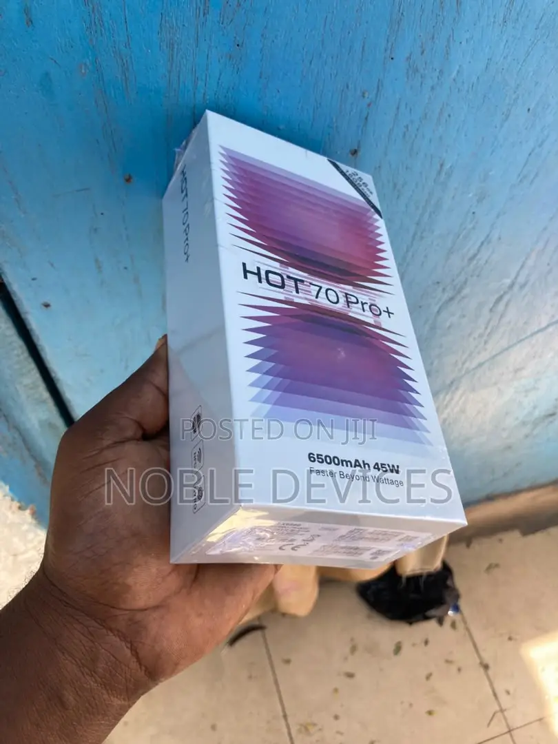 New Infinix Hot 70 Pro 5G+ 256 GB Black