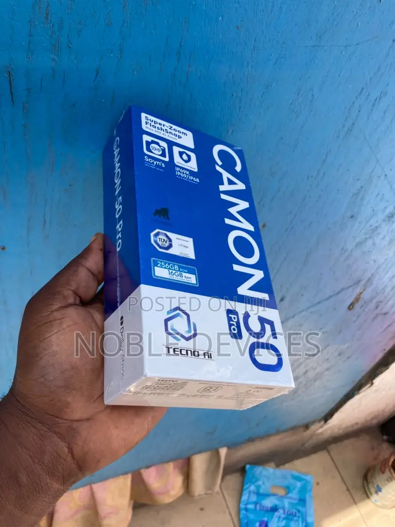 New Tecno Camon 50 Ultra 512 GB Black