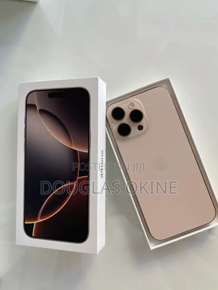 New Apple iPhone 16 Pro Max 512 GB Gold