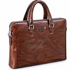Genuine Men’s Leather Laptop, Document and Office Bag