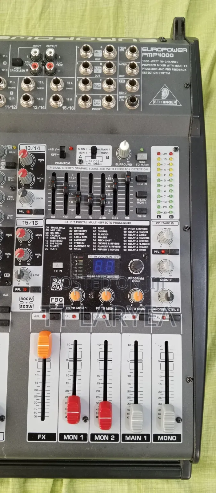 Behringer PMP4000 1600watts Mixer Amplifier