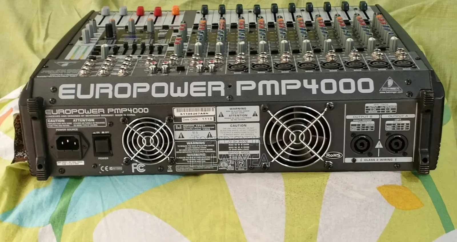 Behringer PMP4000 1600watts Mixer Amplifier