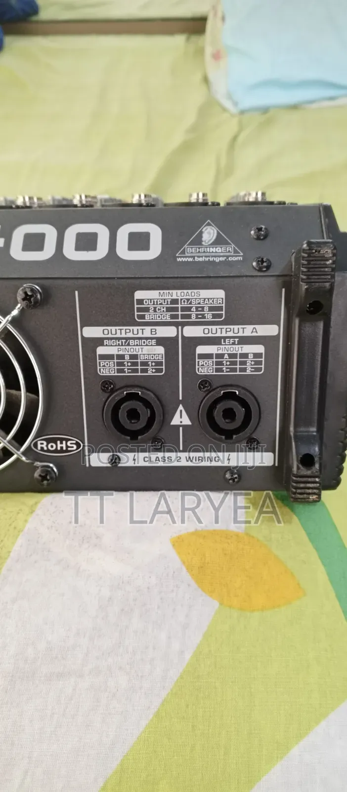 Behringer PMP4000 1600watts Mixer Amplifier
