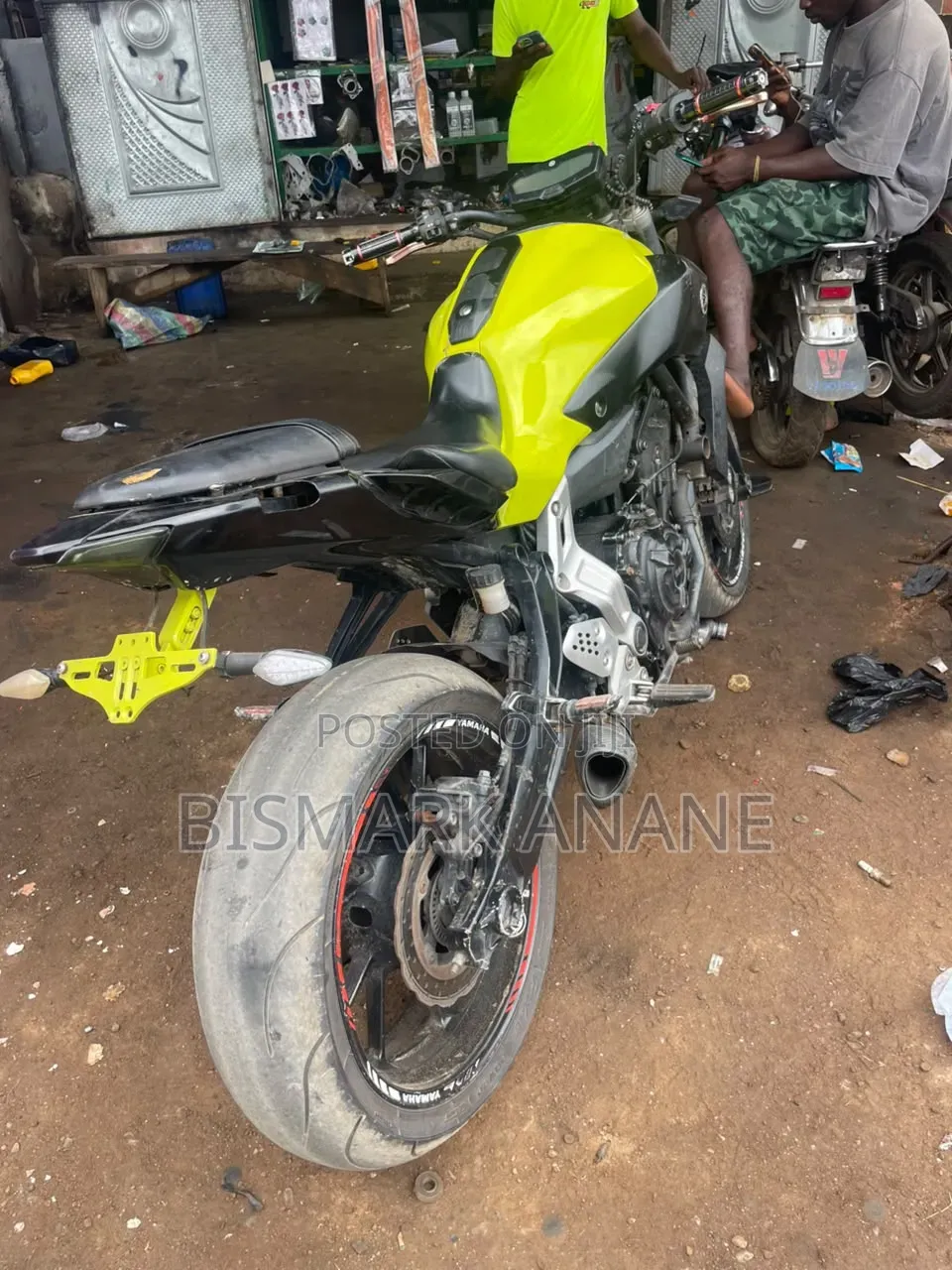 Yamaha MT-07 2017 Green