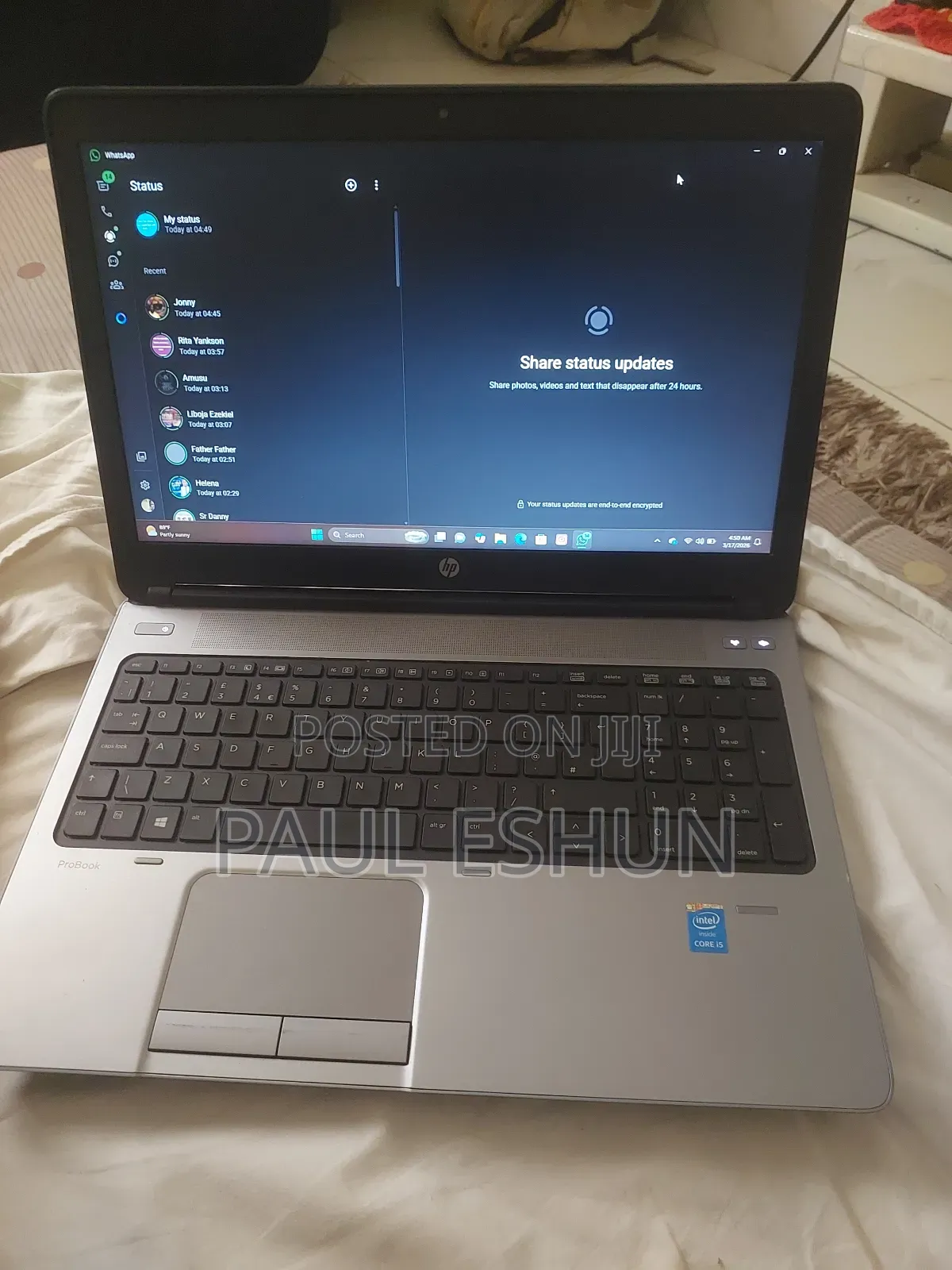 Laptop HP ProBook 650 G1 8GB Intel Core i5 HDD 500GB