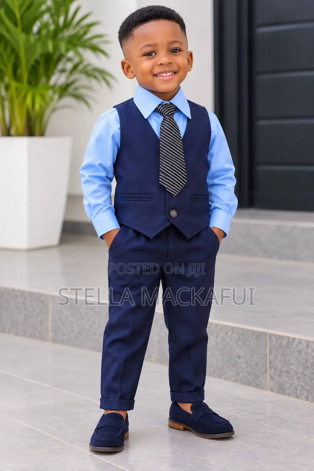 Executive 4pcs Suit Set for 1-7yrs Only..