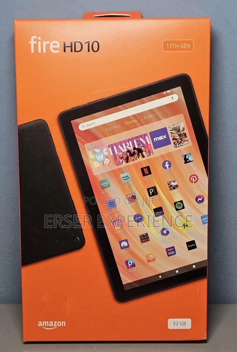 New Amazon Fire HD 10 32 GB Black