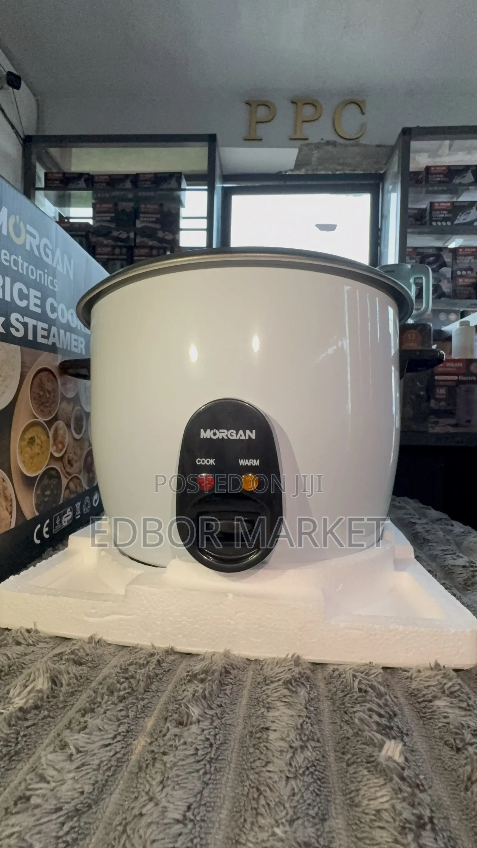 Morgan 2.2L Rice Cooker & Steamer RC-2205 900W