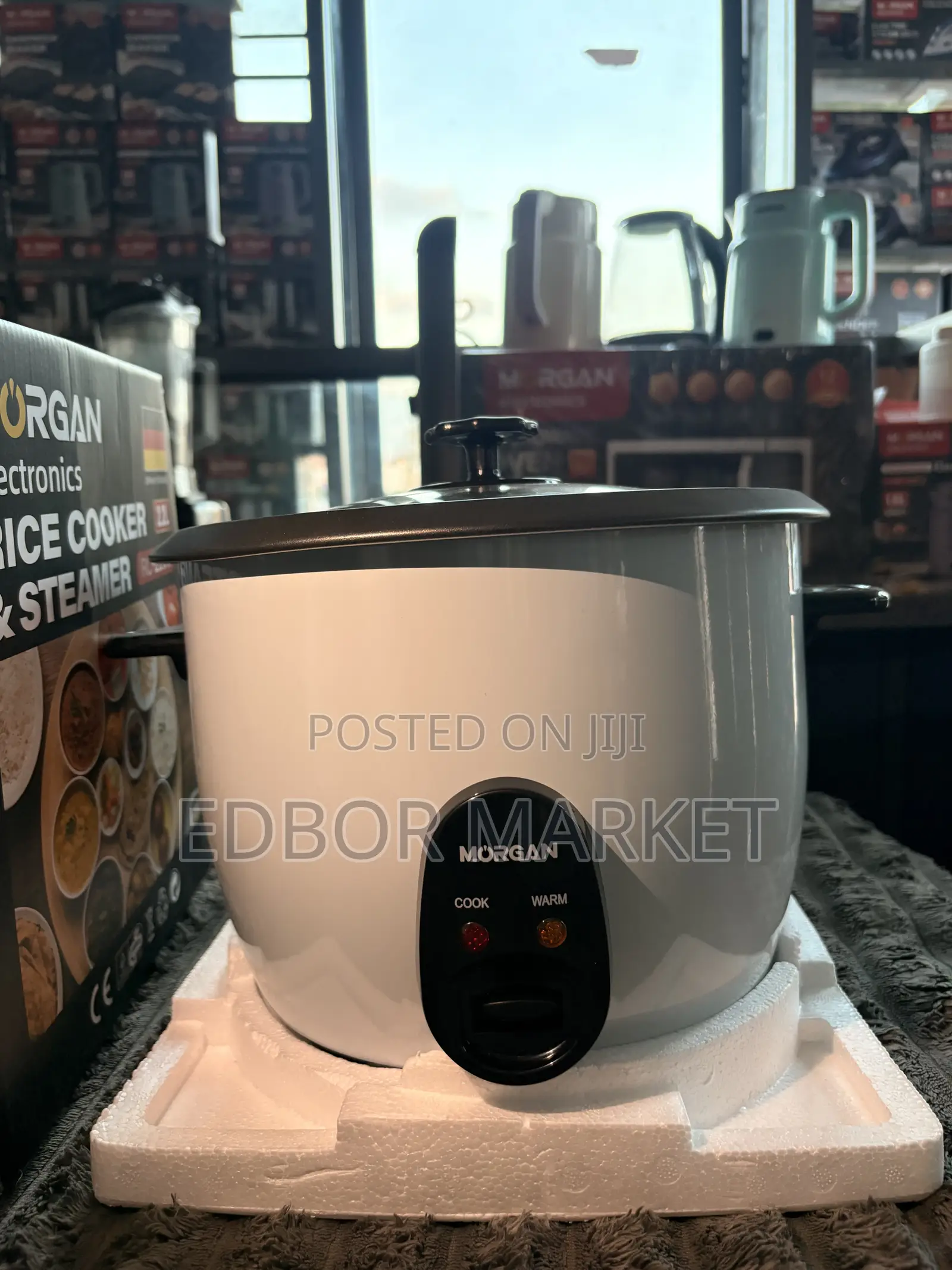 Morgan 2.2L Rice Cooker & Steamer RC-2205 900W