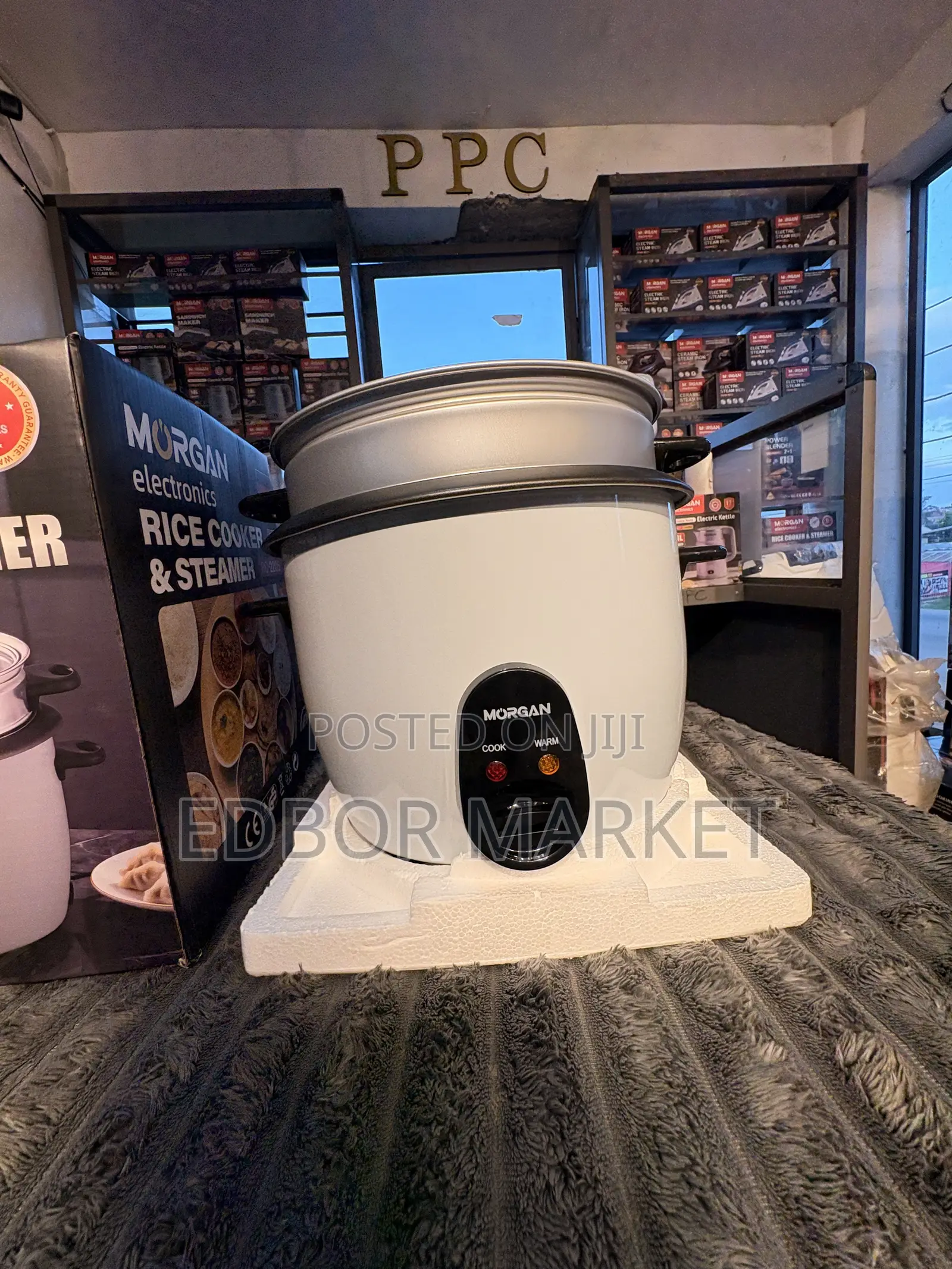Morgan 2.2L Rice Cooker & Steamer RC-2205 900W