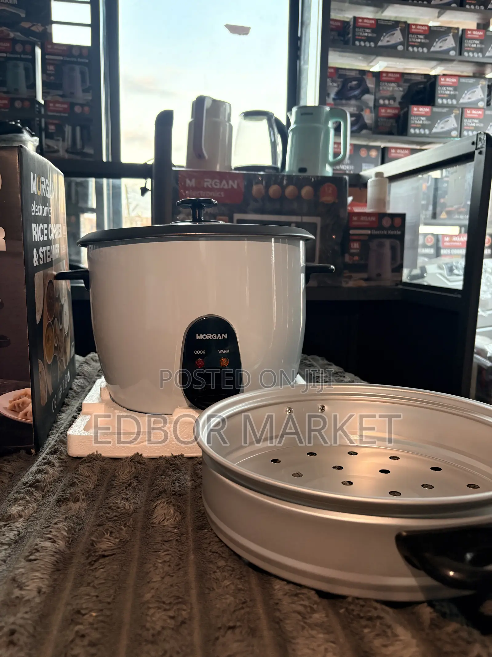 Morgan 2.2L Rice Cooker & Steamer RC-2205 900W