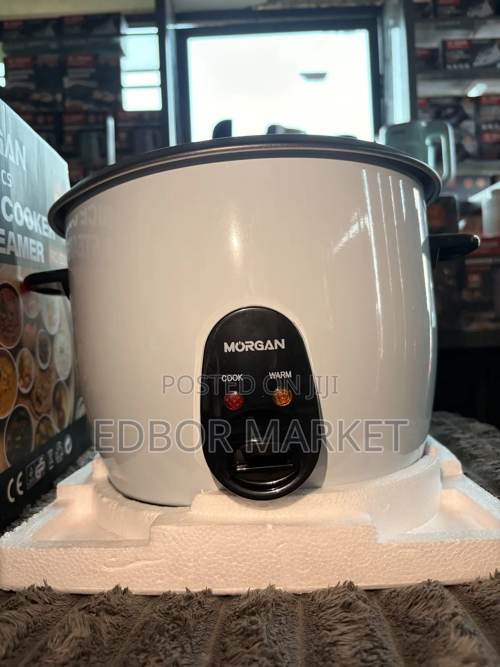 Morgan 2.2L Rice Cooker & Steamer RC-2205 900W