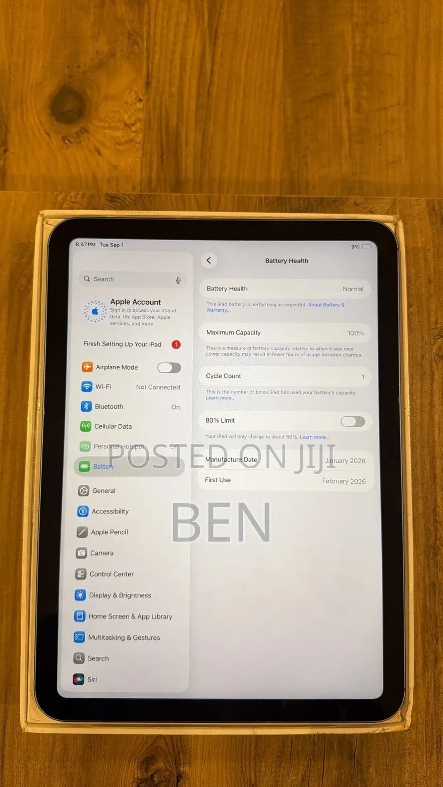 Apple iPad (2025) 128 GB Gray