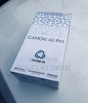 New Tecno Camon 40 Pro 4G 256 GB Black