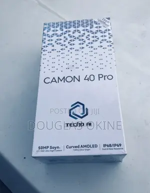 New Tecno Camon 40 Pro 4G 256 GB Black