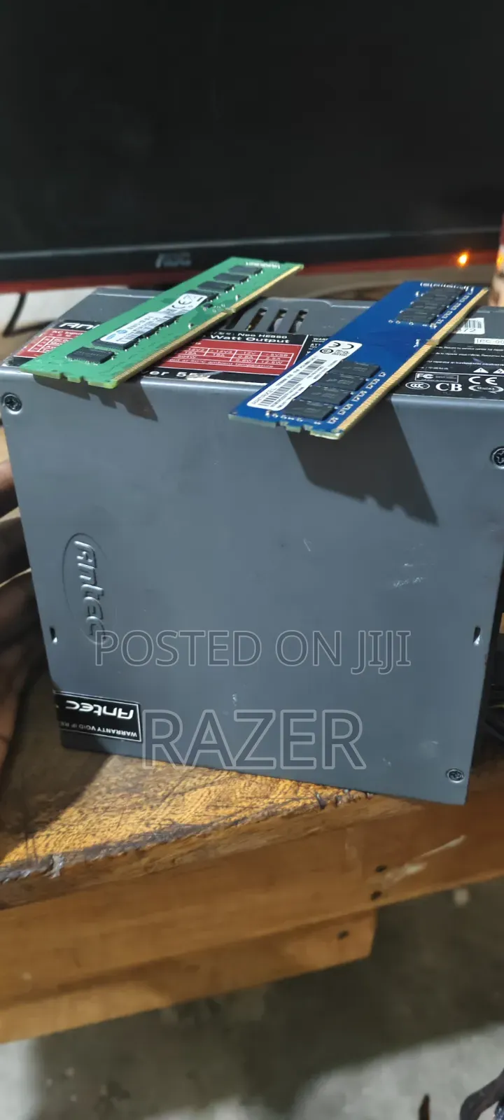 550watt Antec Power Supply and 16gb Ddr4 Memory
