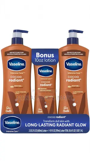 Vaseline Cocoa Radiant Pack of 3