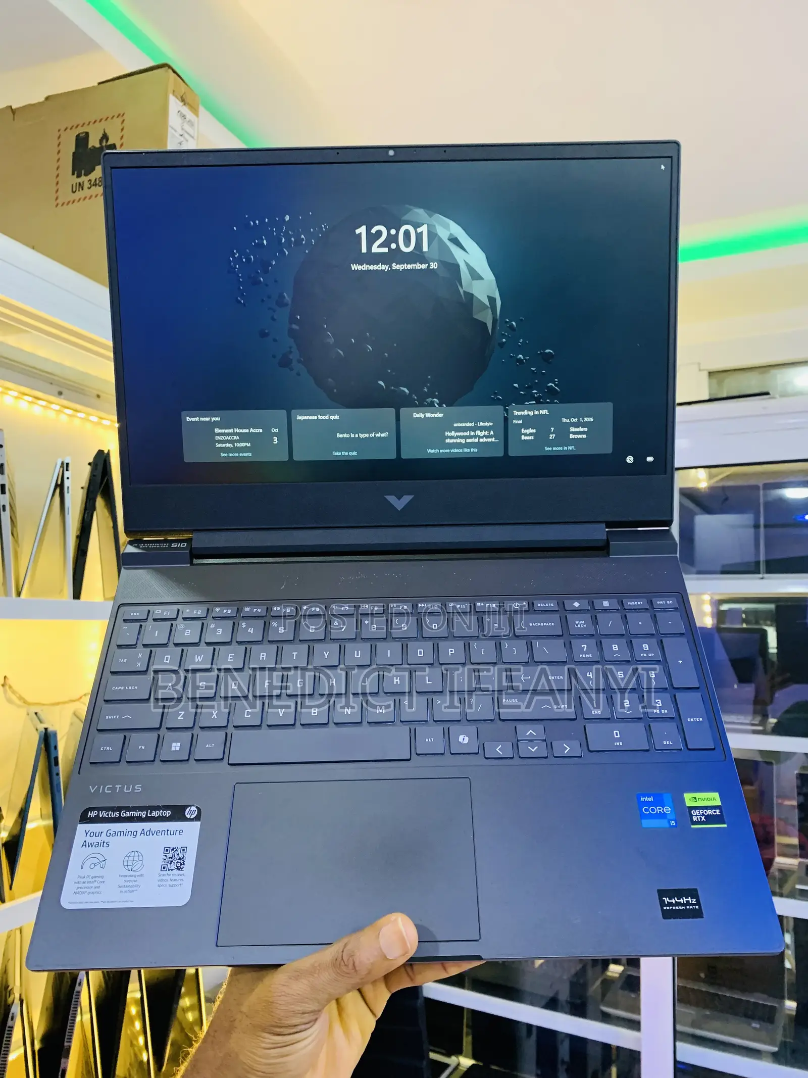 Laptop HP Victus 15 16GB Intel Core i5 SSD 512GB
