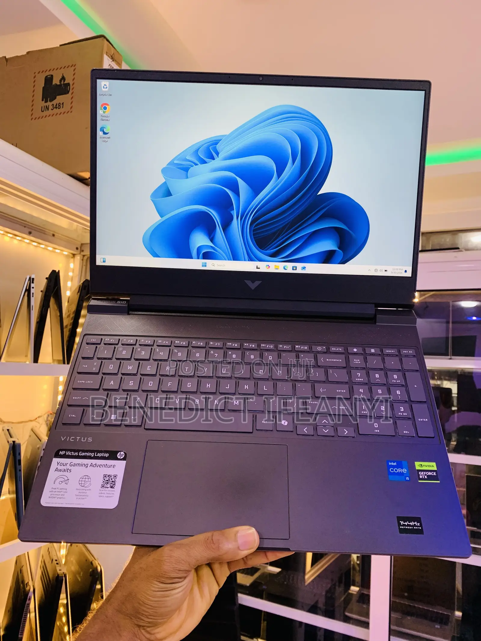 Laptop HP Victus 15 16GB Intel Core i5 SSD 512GB