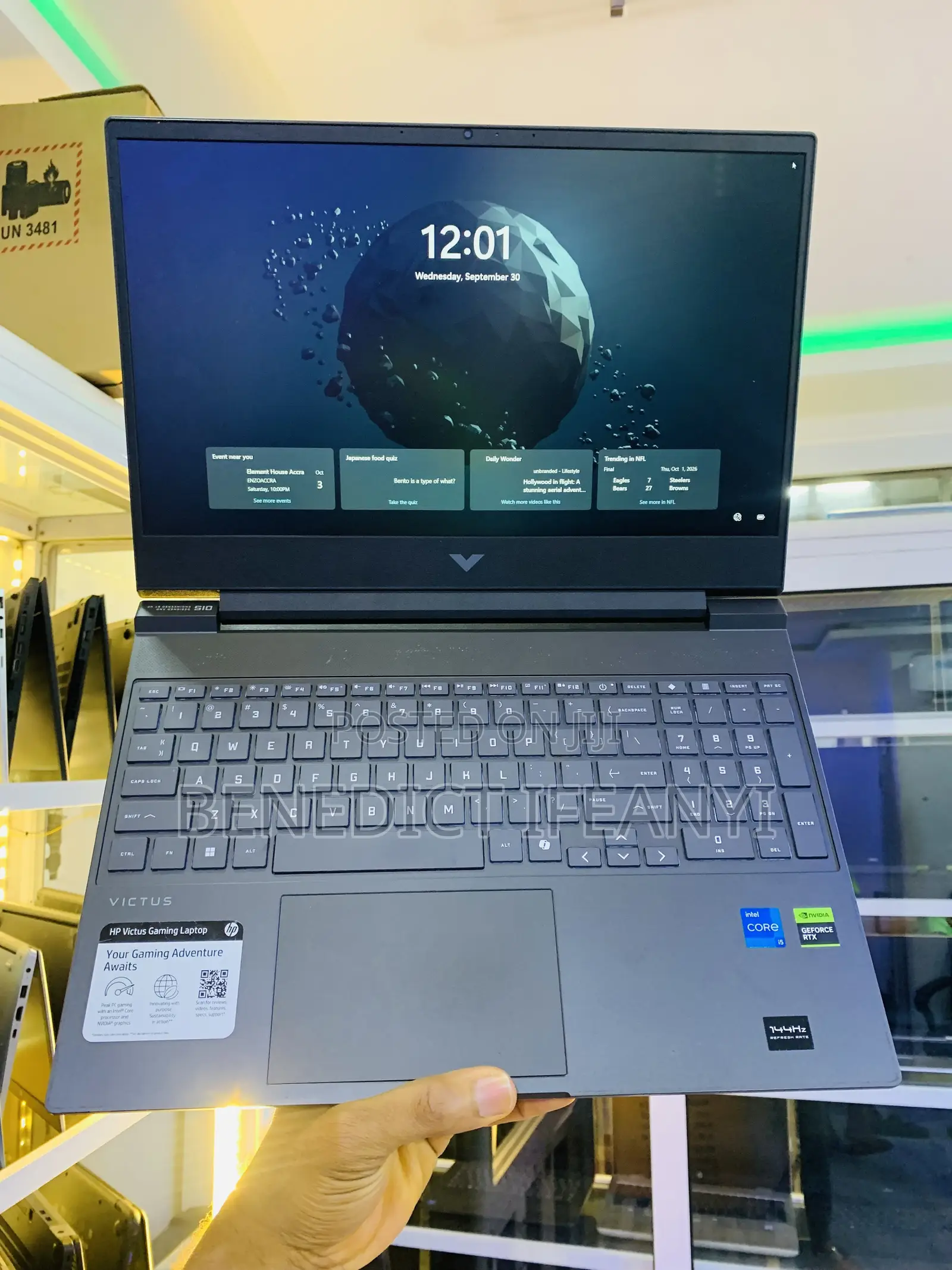 Laptop HP Victus 15 16GB Intel Core i5 SSD 512GB