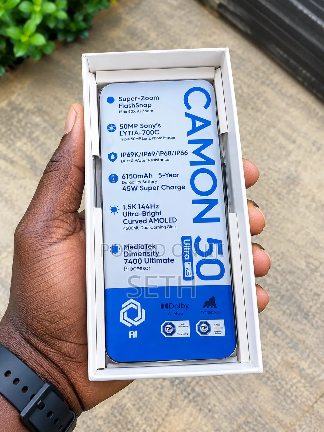 New Tecno Camon 50 Ultra 512 GB Black