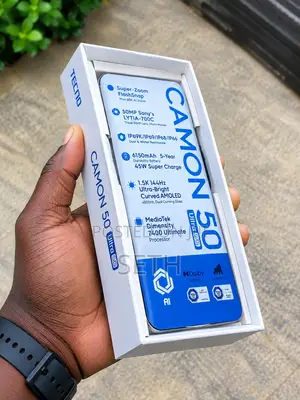 New Tecno Camon 50 Ultra 512 GB Black