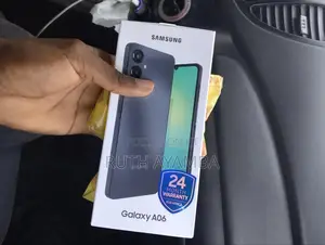 New Samsung Galaxy A06 64 GB Black